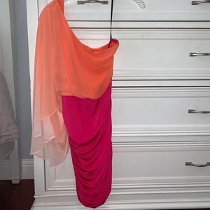 Bebe One Shoulder Dress